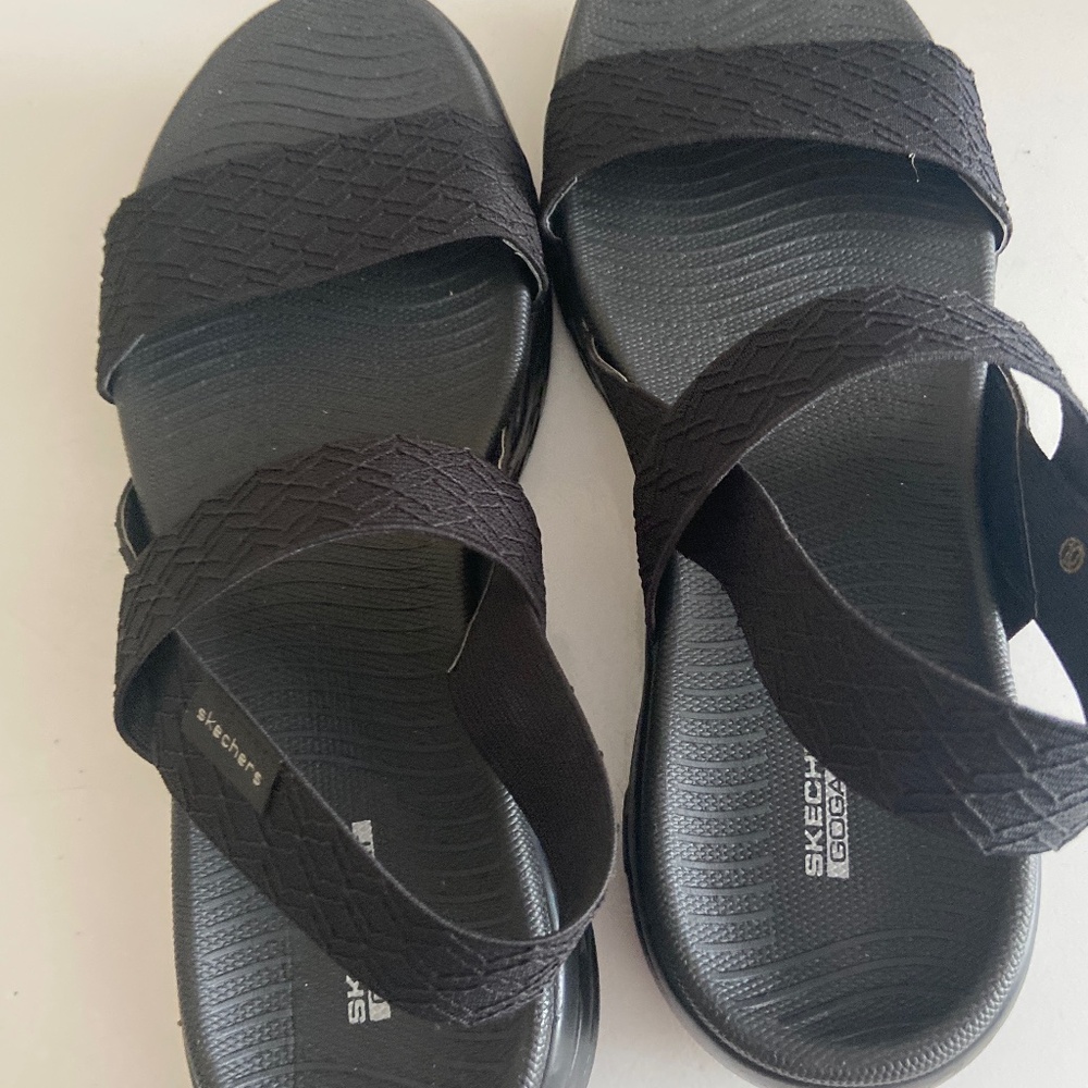 Black sandals